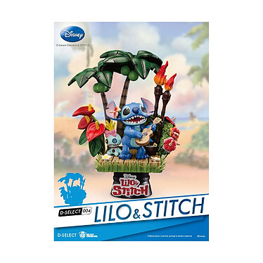 Lilo & Stitch - Diorama D-Stage Stitch 14 cm