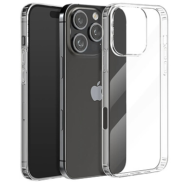 Avizar Coque Antichoc pour iPhone 16 Pro Max Épaisseur 1.5mm Caméra protégée Transparent