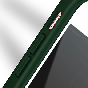 Avizar Coque iPhone SE 2022 / 2020 et 8 / 7 Dos Plexiglas Avant Polymère Vert pas cher