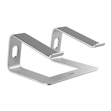 LinQ Support  pour Ordinateur Portable / Macbook Stable et ventilé HD3269 Argent