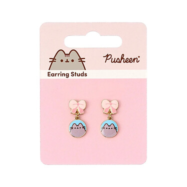 Avis Pusheen - Boucles d'oreilles Drop Pink Bows