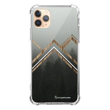 LaCoqueFrançaise Coque iPhone 11 Pro anti-choc souple angles renforcés transparente Motif Trio Forêt