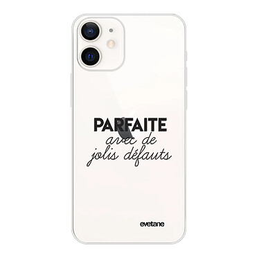 Evetane Coque iPhone 12 mini 360 intégrale transparente Motif Parfaite Avec De Jolis Défauts Tendance