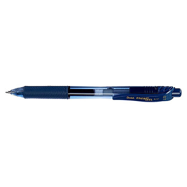 PENTEL Roller encre gel rétractable ENERGEL X BL107 Pointe 0,7 mm Bleu nuit x 12