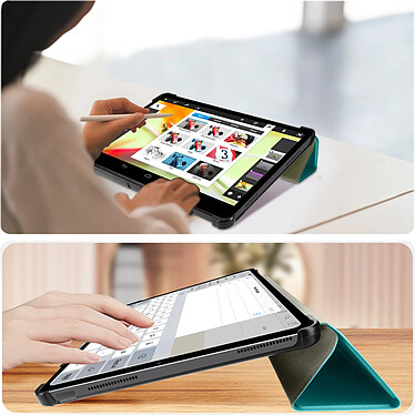 Acheter Avizar Housse pour Xiaomi Redmi Pad 10.6 Clapet Magnétique Support Vidéo et Clavier  Turquoise