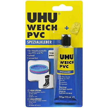 UHU Tube de Colle spéciale PVC souple 30g