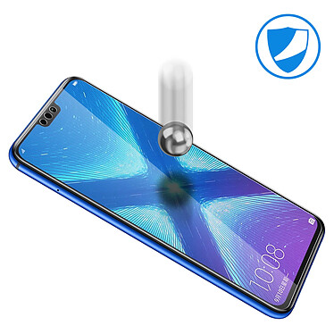 Avizar Film Honor 8X/View 10 Lite Protection écran Verre trempé 9H 0.33 mm Transparent pas cher