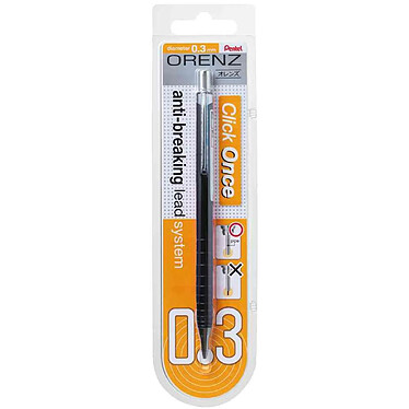 PENTEL Porte-mines ORENZ, 0,3 mm, noir