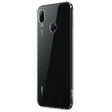 Avis Avizar Coque Huawei P20 Lite Coque souple Silicone Gel coin renforcée - Transparente