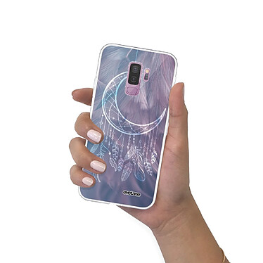 Acheter Evetane Coque Samsung Galaxy S9 Plus 360 intégrale transparente Motif Lune Attrape Rêve Tendance