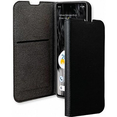 BigBen Connected Étui pour Google Pixel 7a Folio Wallet avec Porte-cartes et Support vidéo Noir