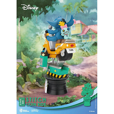 Acheter Disney - Diorama Coin Ride Series D-Stage Stitch 16 cm