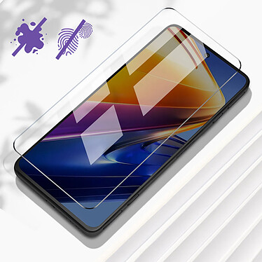 Acheter Avizar Verre Trempé pour Xiaomi Poco F4 GT Dureté 9H Anti-traces  Transparent