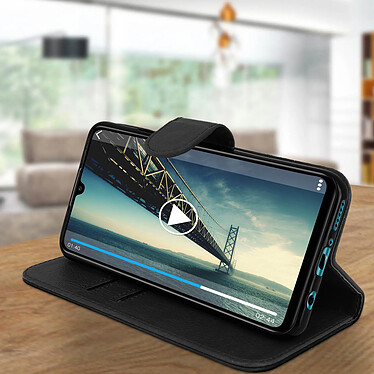 Acheter Avizar Housse Huawei P30 Lite Étui Folio Portefeuille Support Stand Noir