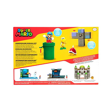 World of Nintendo - Diorama Super Mario Underground pas cher