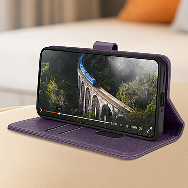 Avis Avizar Étui pour Xiaomi 13T et 13T Pro Clapet Portefeuille Support Vidéo  Violet foncé