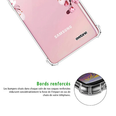 Acheter Evetane Coque Samsung Galaxy S20 anti-choc souple angles renforcés transparente Motif Cerisier