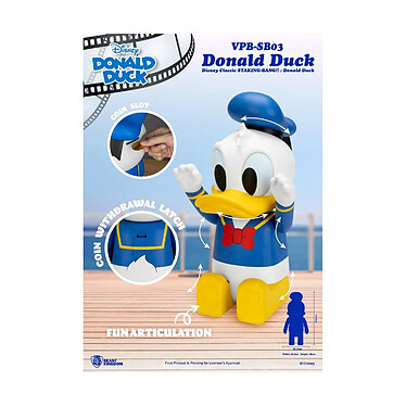 Disney Syaking Bang - Tirelire Mickey and Friends Donald Duck 53 cm pas cher