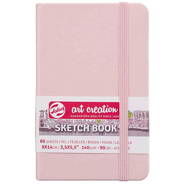 ROYAL TALENS Carnet de croquis, 90x140 mm, rose