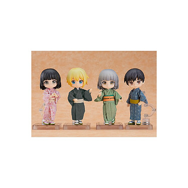 Original Character - Accessoires pour figurines Nendoroid Doll Outfit Kimono - Boy (Gray) pas cher