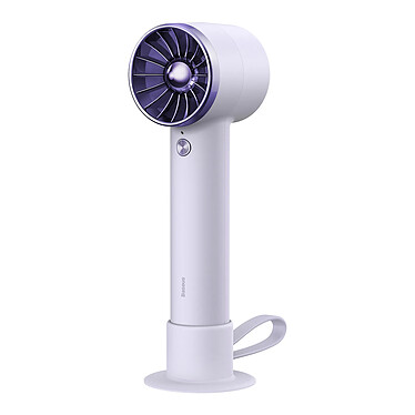 Baseus Mini Ventilateur  Flyer Turbine + Powerbank Câble Lightning Violet