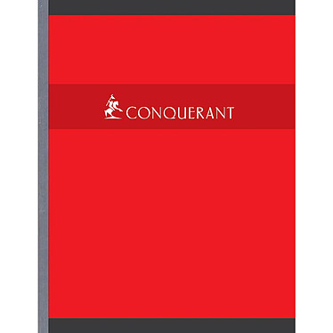 Avis CONQUÉRANT Cahier Broché 17x 22 cm 192p 70G grands carreaux coloris aléatoires