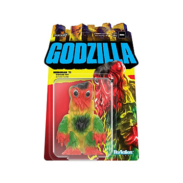 Godzilla - Figurine Godzilla Toho ReAction Hedorah Vintage Toy 10 cm