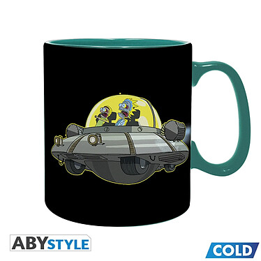 Avis Rick & Morty - Mug Heat Change Vaisseau