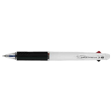 UNI-BALL Stylo roller à encre gel JETSTREAM 3 '3 Colours' Blanc