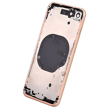 Avis Clappio Châssis iPhone 8 avec Vitre arrière de remplacement Rose Poudré