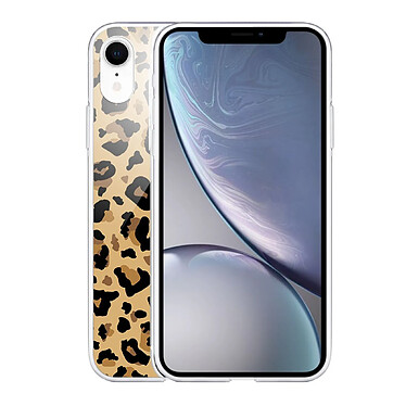 Avis Evetane Coque iPhone Xr 360 intégrale transparente Motif Léopard Beige Tendance