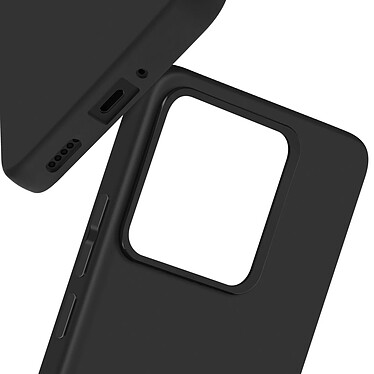 Avizar Coque pour Xiaomi 14T Pro Souple Mate Douce Noir pas cher