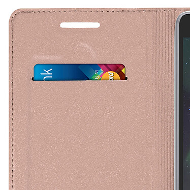 Dux Ducis Housse Nokia 2.1 Étui Folio Porte-cartes Fonction Stand Flip Cover  Rose gold pas cher