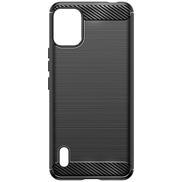 Avizar Coque pour Nokia C12 Effet Carbone Silicone Flexible Antichoc  Noir