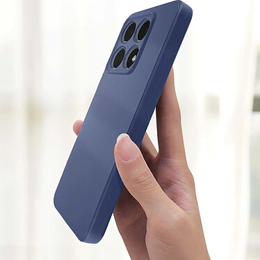 Avis Avizar Coque pour Xiaomi 14T Silicone Souple Mate Bleu Nuit