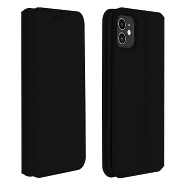 Avizar Etui folio Noir Éco-cuir pour Apple iPhone 11