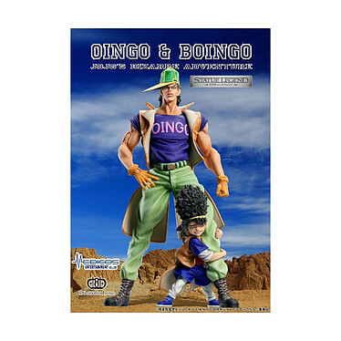 JoJo's Bizarre Adventure - Statuette Legend Oingo & Boingo 19 cm pas cher