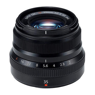 FUJIFILM Objectif Fujinon XF 35mm f/2 R WR Noir