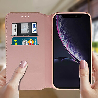 Avis Avizar Etui folio Rose Éco-cuir pour Apple iPhone XR