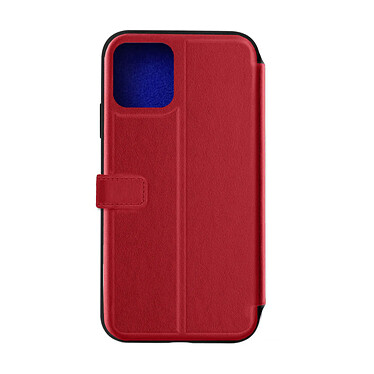 BEETLECASE Étui pour Apple iPhone 12/iPhone 12 Pro Folio Premium avec Porte-Cartes Rouge