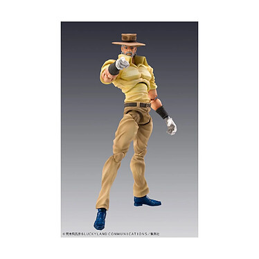 JoJo's Bizarre Adventure - Figurine Super Action Chozokado (Joseph Joestar & Iggy) (3rd-run) 15 pas cher