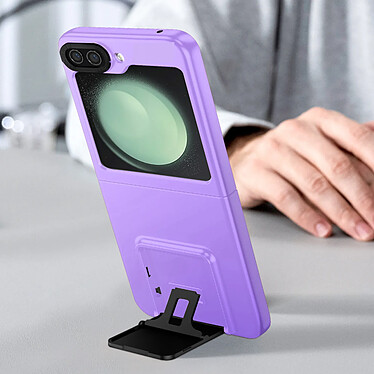 Avis Avizar Coque pour Samsung Galaxy Z Flip 5 Rigide avec Béquille Support  Violet