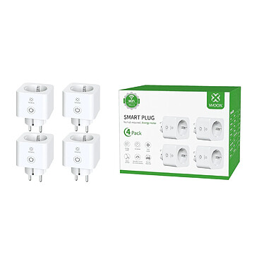 Avis Woox - Prise intelligente UE Schuko avec surveillance de l'énergie R6113-4pack