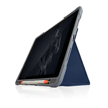 STM Dux Plus Duo compatible iPad 10.2 (2019/20/21 - 7/8/9th gen) Bleu