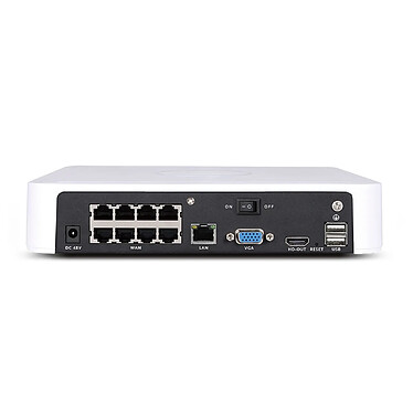 Avis Foscam - FN8108HE - Enregistreur numérique Full HD NVR 8 voies PoE - blanc