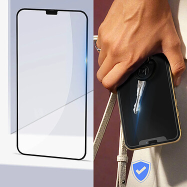 Avis Avizar Verre Trempé pour iPhone 11 et iPhone XR Bord Biseauté 5D Surface Full Glue + Applicateur  Noir