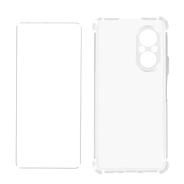 Avizar Pack Protection Honor 50 SE Coque Souple et Verre Trempé transparent