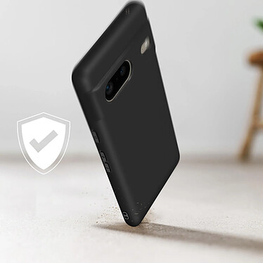 Avis Avizar Coque pour Google Pixel 7 Résistante Silicone Gel Flexible Fine Légère  Noir