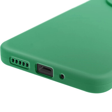 Acheter Avizar Coque pour Xiaomi Redmi 14C Silicone Mat Bloc Caméra Protégé Vert