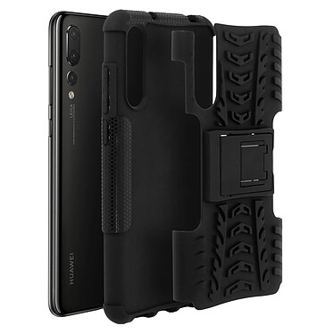 Avizar Coque Huawei P20 Pro Protection Antichocs + Support Intégré - Noir pas cher